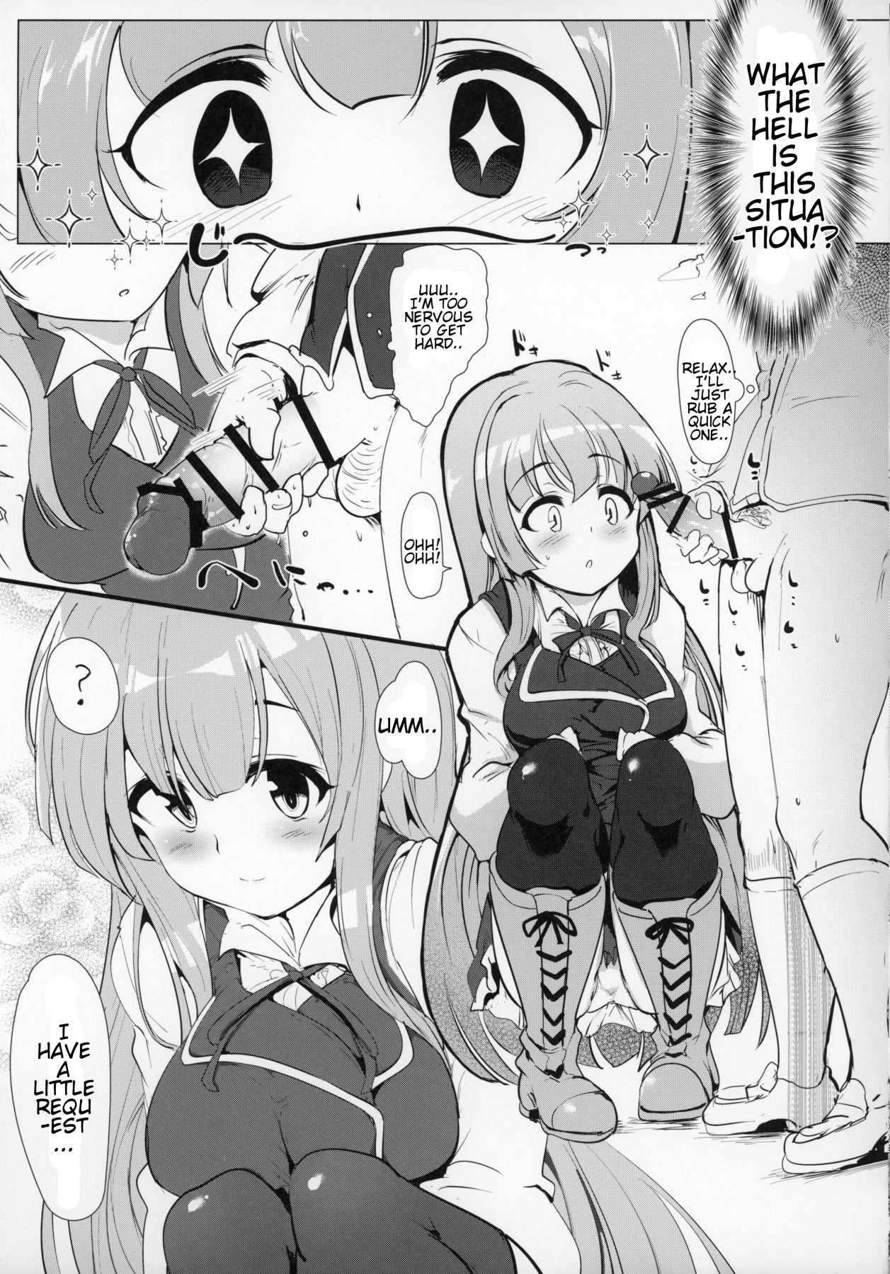 Hentai Manga Comic-Manaria There's No Way There'd Be a Lewd Event at Manaria Academy With The Kingdom's Princess-Read-10